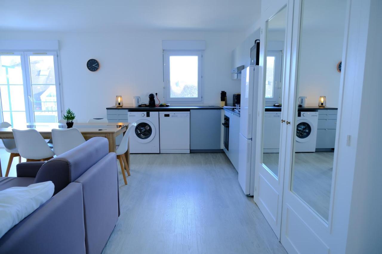 Calypso- Grand T3 70 M2 - Arrivee Autonome - Parking Prive Gratuit Apartment Melun Bagian luar foto